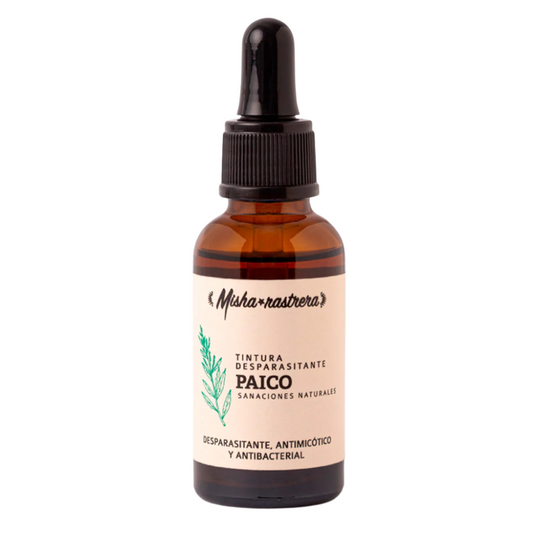 TINTURA DESPARASITANTE DE PAICO 30ml - MISHA RASTRERA