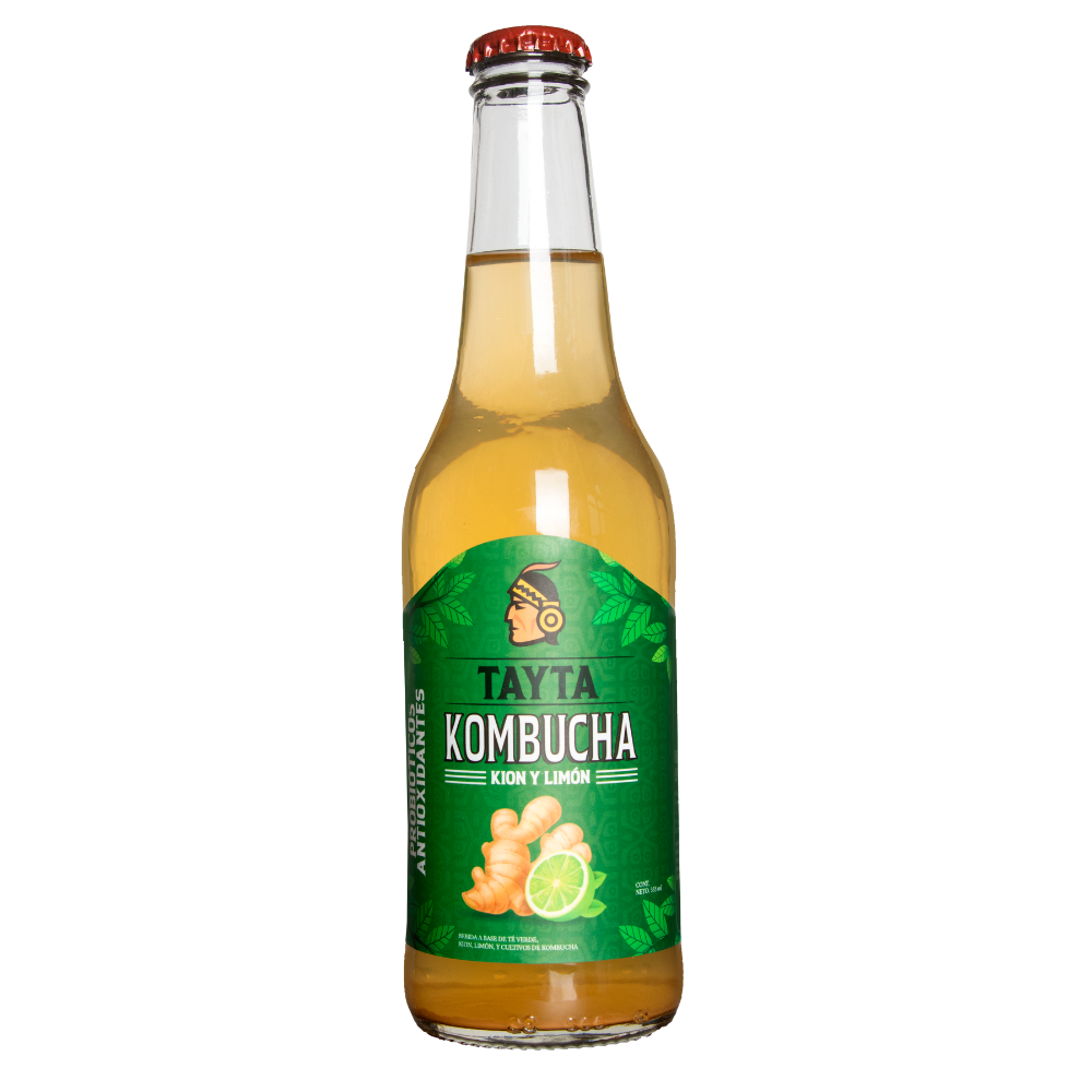 KOMBUCHA DE KION Y LIMÓN 355ML- TAYTA