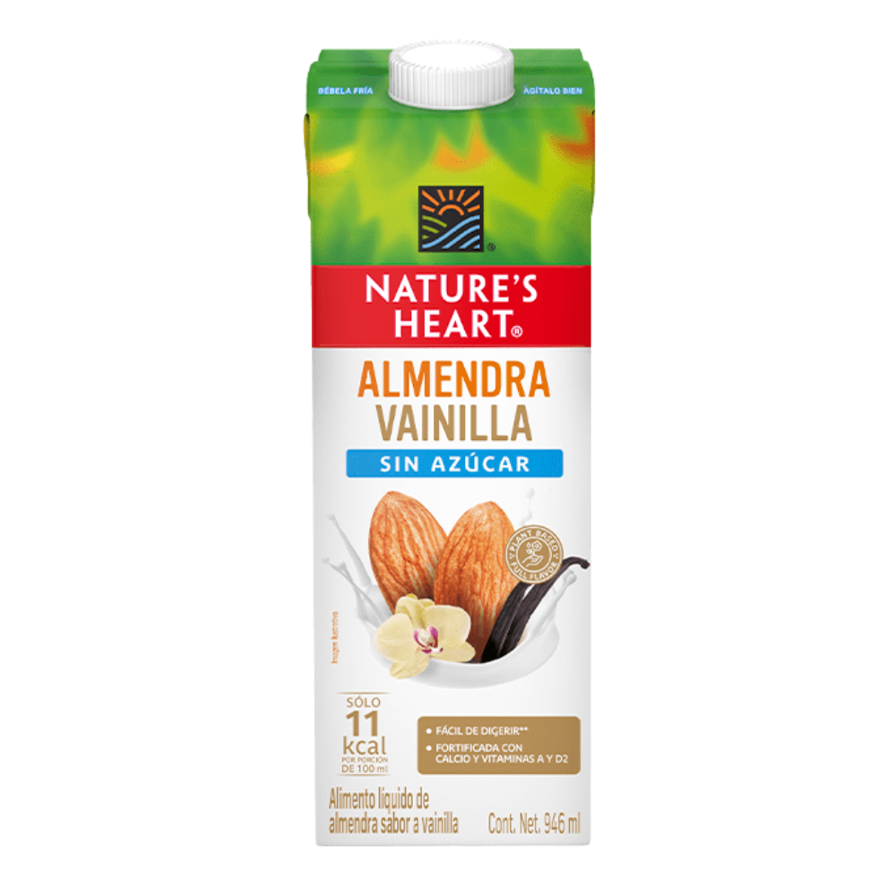 ALMENDRA VAINILLA 946ML - NATURES HEART