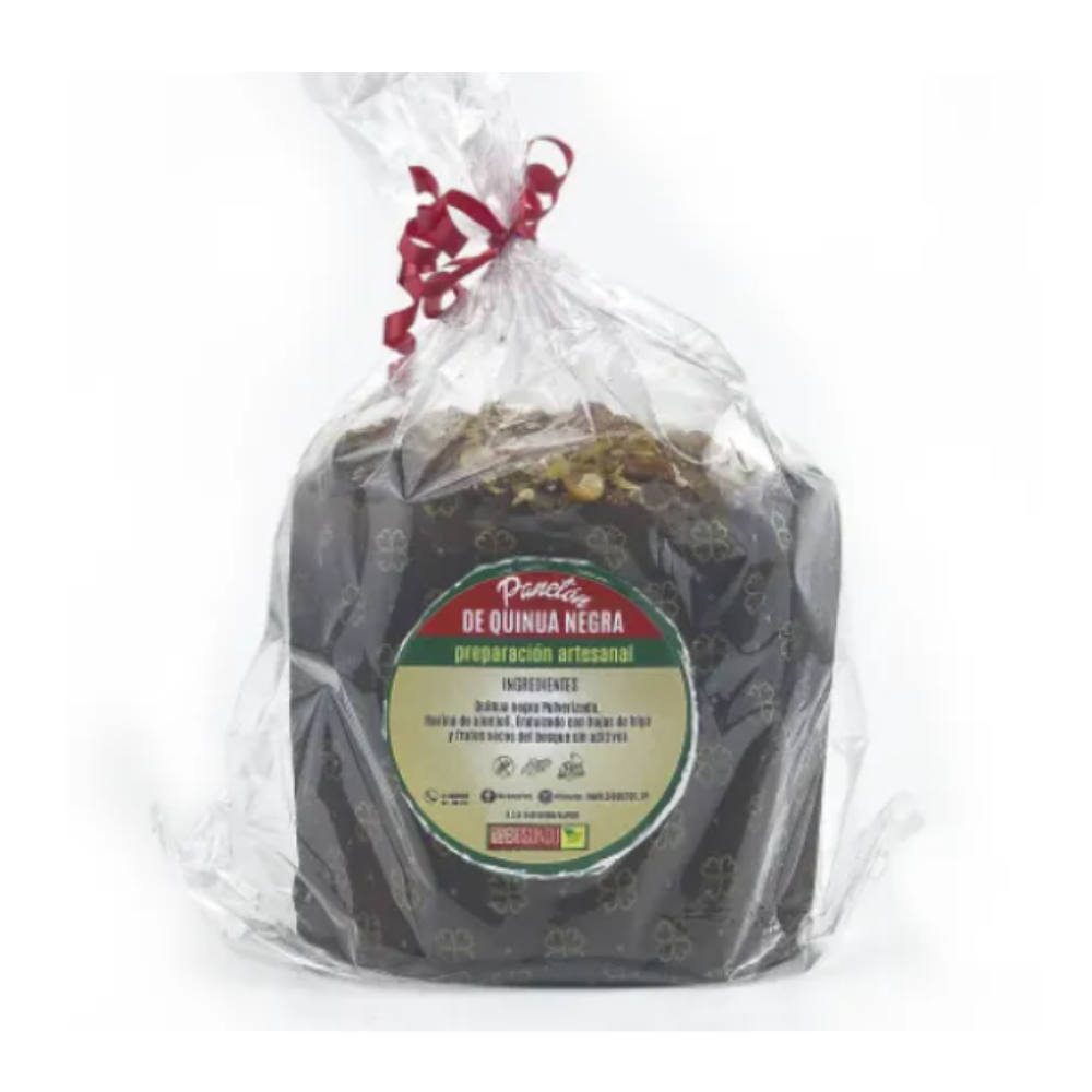 PANETON DE QUINUA NEGRA MEDIANO 750 GR - BIOSUNQU