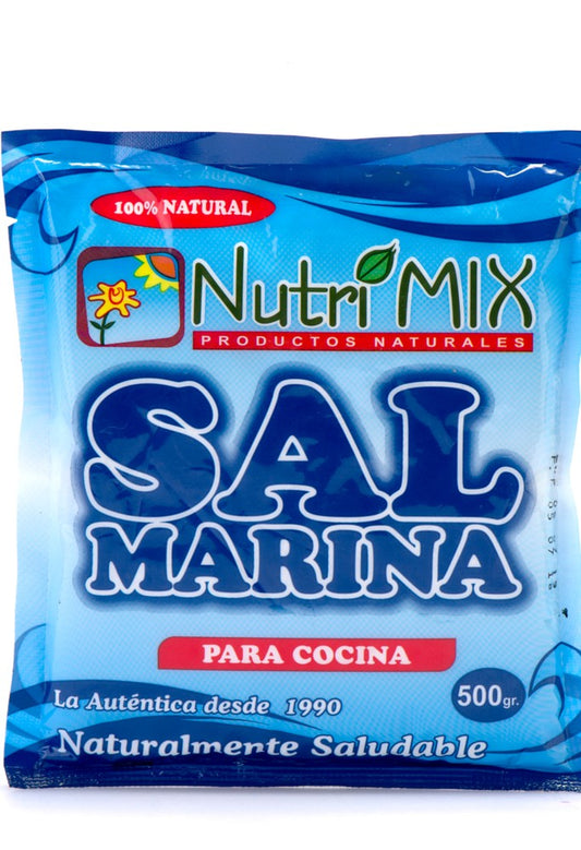 NutriMix - Sal Marina Granos Gruesos 500 gr.