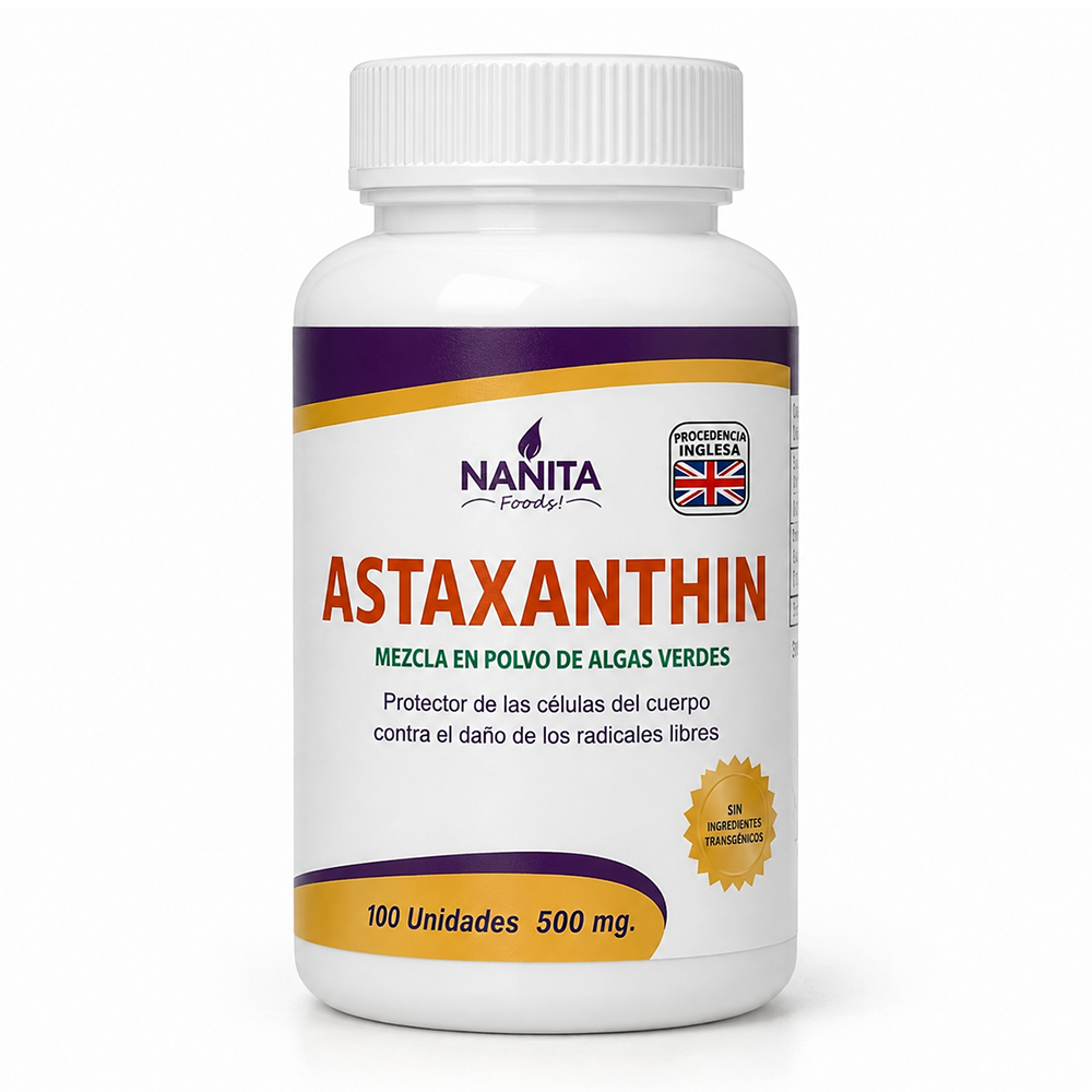 ASTAXANTINA 500MG NANITA FOODS
