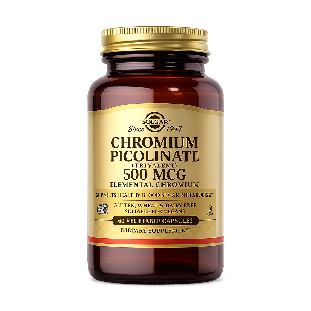 CHROMIUM PICOLINATE 500 MCG- SOLGAR