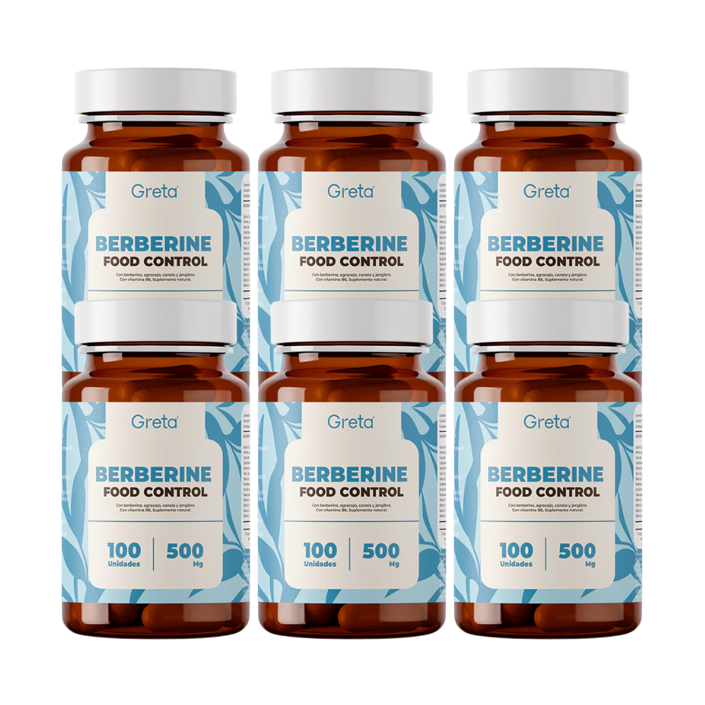PACK X6 BERBERINA FOOD CONTROL