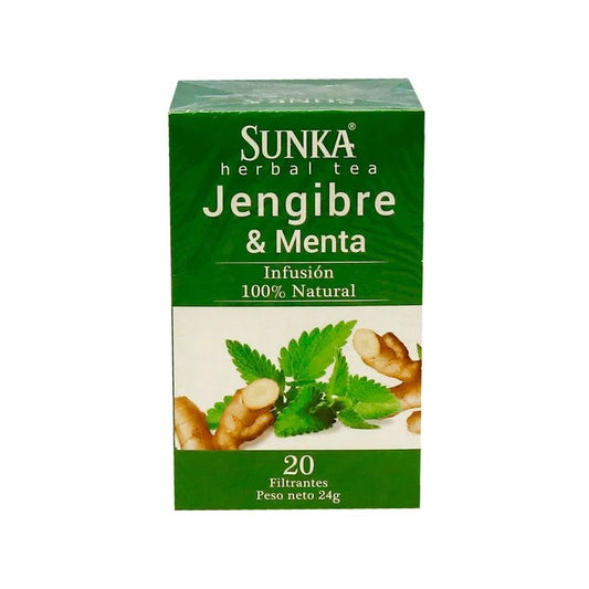 INFUSION DE JENGIBRE CON MENTA X20 SOB - SUNKA