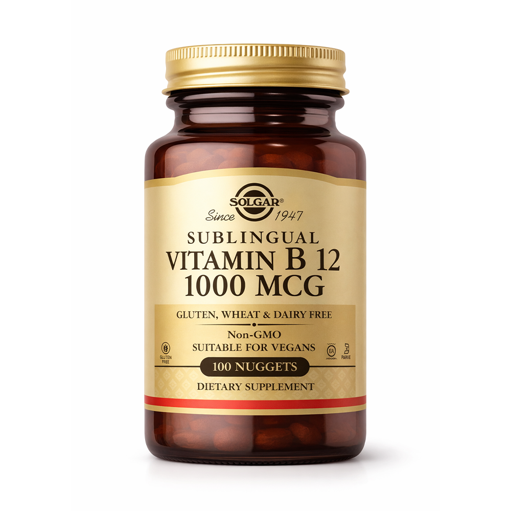 VITAMIN B12 1000 MCG FRASCO 100 CAP SUBLINGUAL -SOLGAR