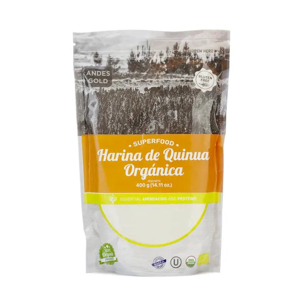HARINA DE QUINUA 400G ANDES GOLD