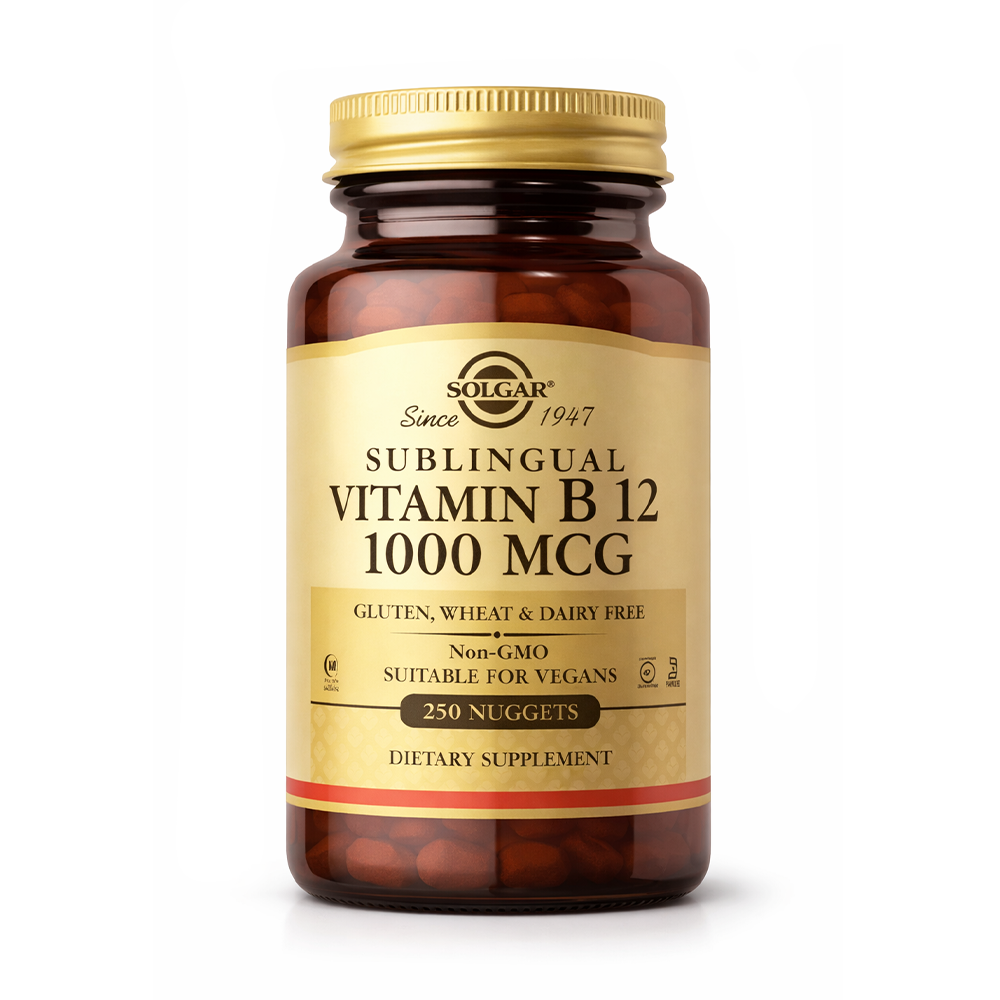 VITAMIN B12 1000MCG 250 CAP SUBLINGUAL-SOLGAR