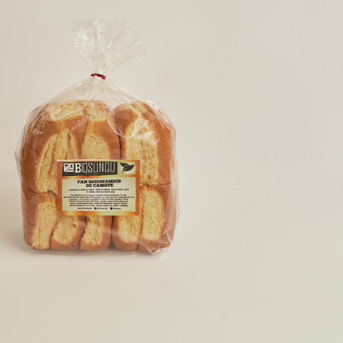 PAN DE CAMOTE - BIOSUNQU 10UND