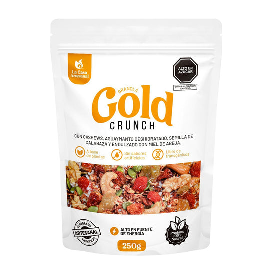 GRANOLA GOLD CRUNCH  250GR LA CASA ARTESANAL