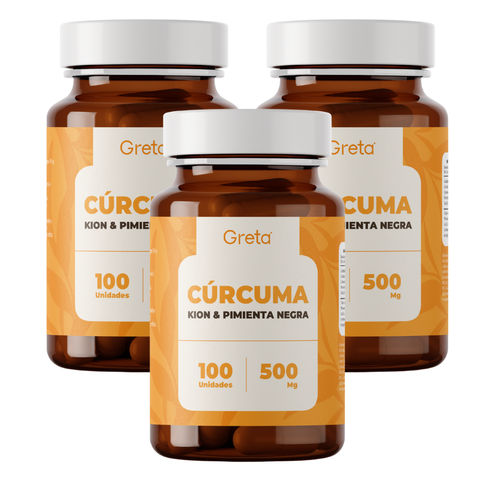 PACK X3 CÚRCUMA,KIÓN Y PIMIENTA NEGRA -GRETA