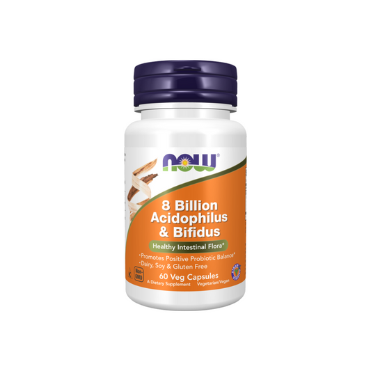 8 BILLION ACIDOPHILUS & BIFIDUS -NOW