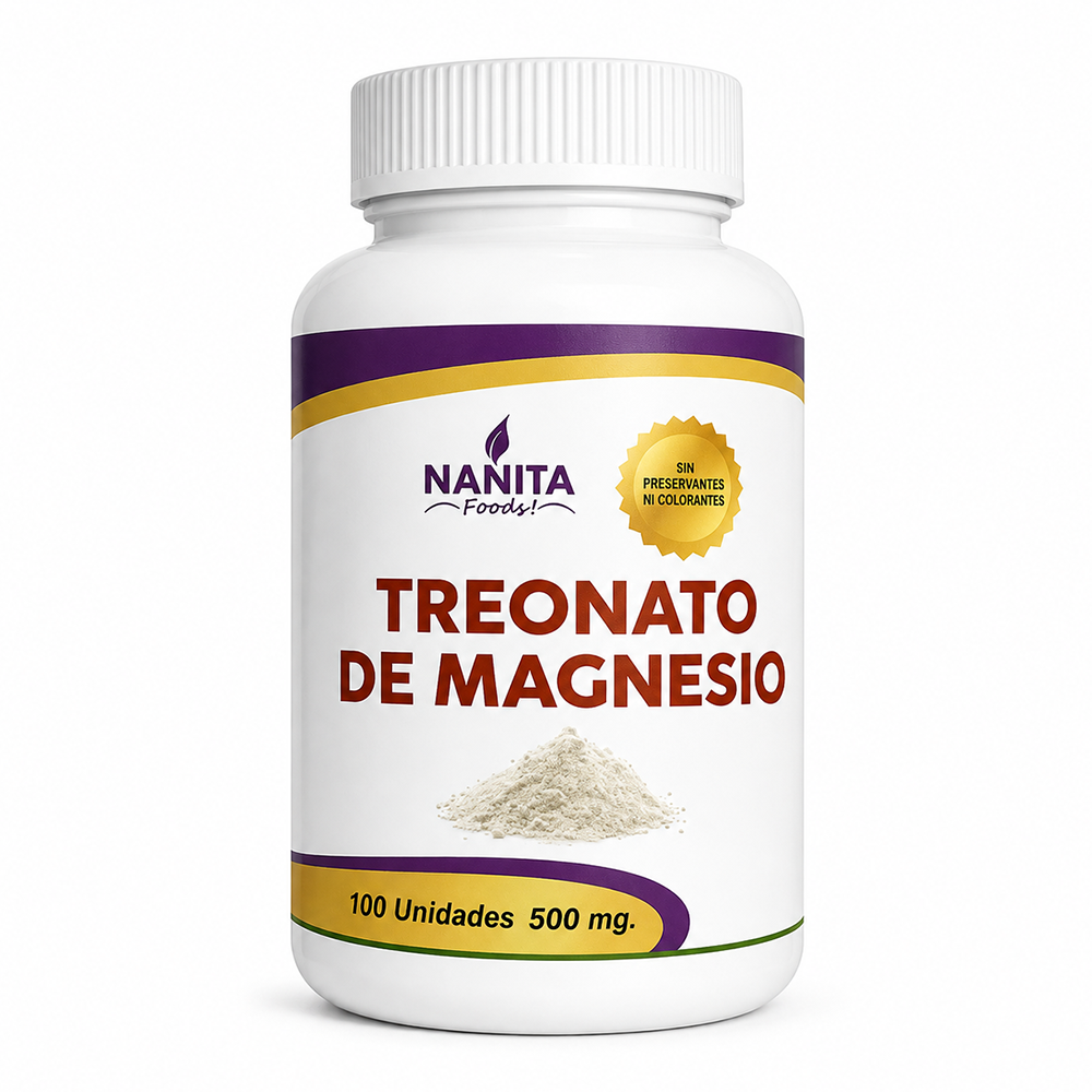 TREONATO DE MAGNESIO 500MG NANITA FOODS