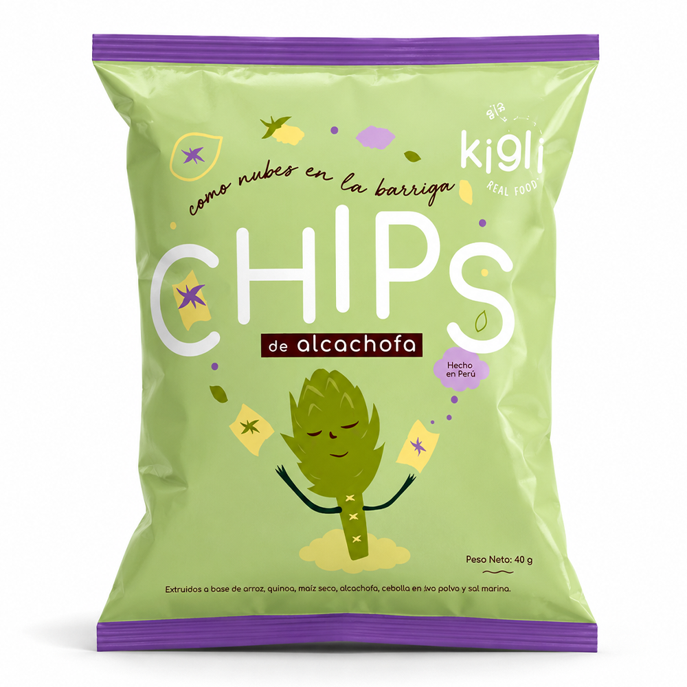 CHIPS DE ALCACHOFA - KIGLI 40G