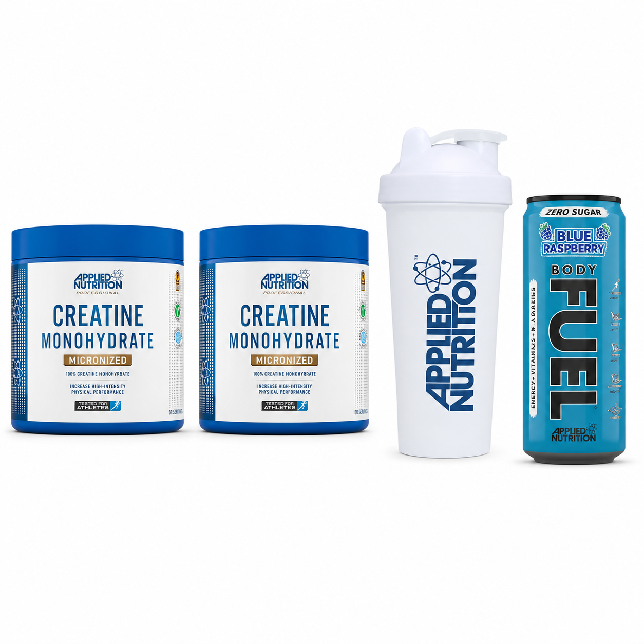 PACK  X2  CREATINE MONOHYDRATE DE  250GR APPLIED NUTRITION