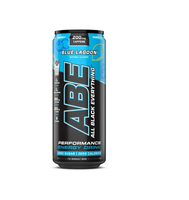 ABE ENERGY DRINK 330ml BLUE LAGOON-APPLIED NUTRITION
