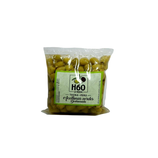 ACEITUNA VERDE DESHUESADA 500 GR - LA YARADA