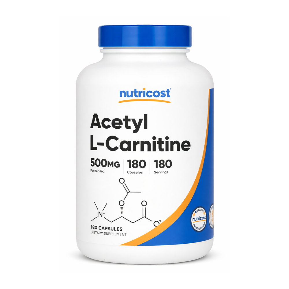 ACETYL L-CARNITINE 500 MG 180CAP NUTRICOST