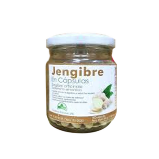 CAPSULAS DE JENGIBRE - FRUTOS Y PROCESOS 100CAPS