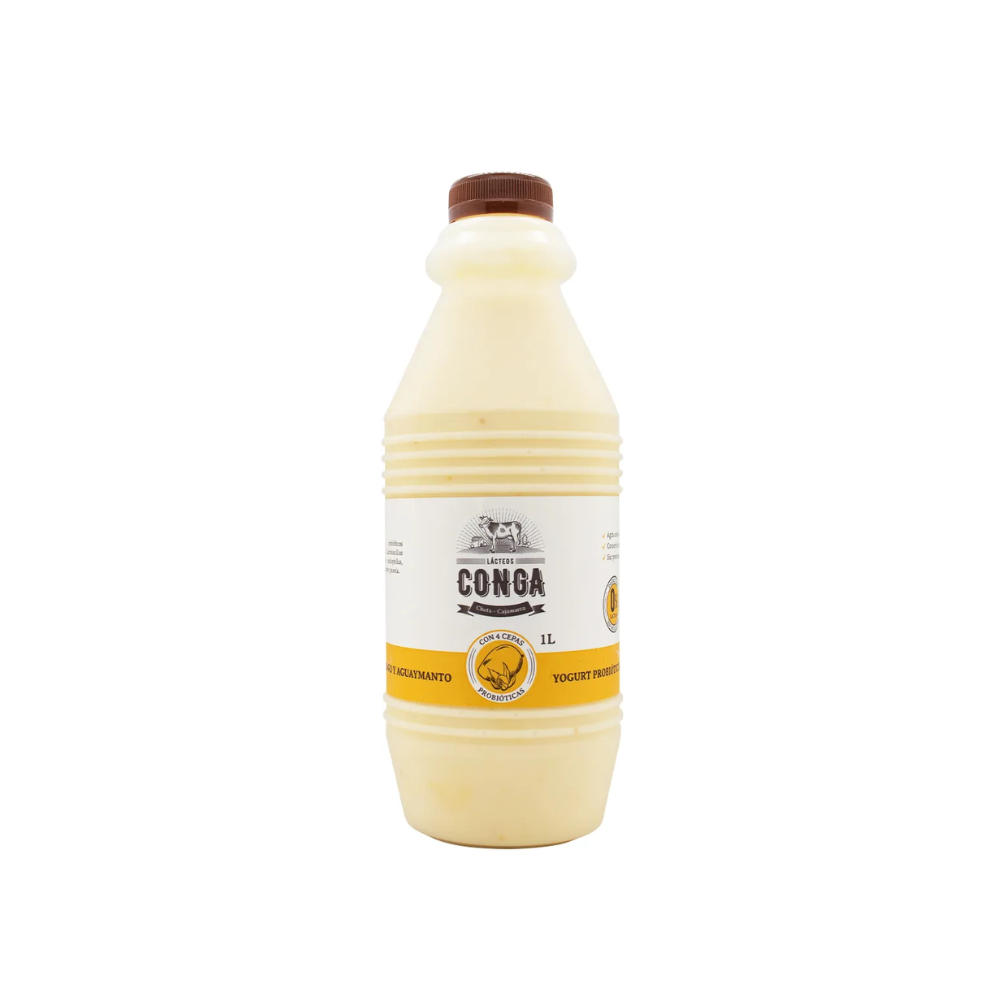 YOGURT CONGA 1 LT MANGO Y AGUAYMANTO CONGA