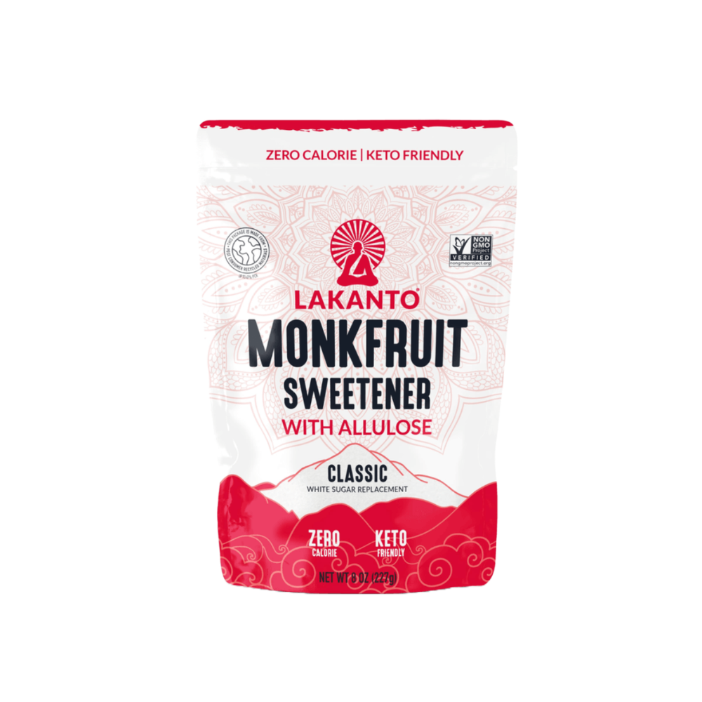 MONKFRUIT SWEETENER (WITH ALLULOSE) CLASSIC 227GR
