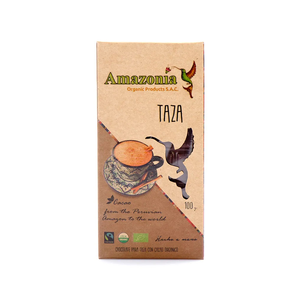 CHOCOLATE PARA TAZA AMAZONÍA 100 G. ORGANICO