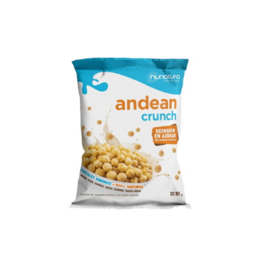 ANDEAN CRUNCH SABOR VAINILLA X 20G