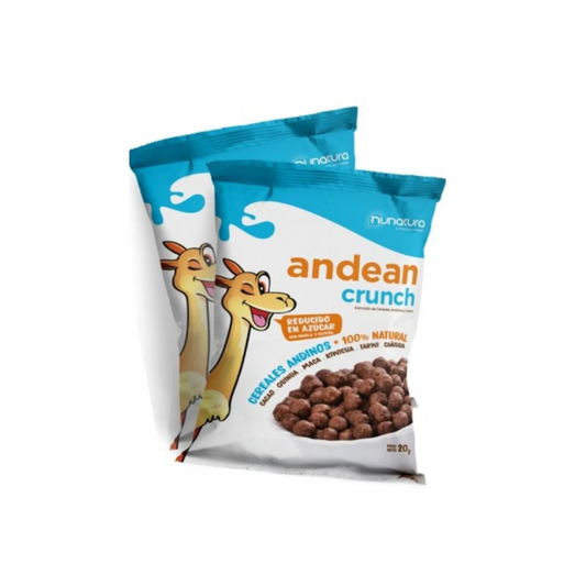ANDEAN CRUNCH SABOR CHOCOLATE X20G NUNATURA