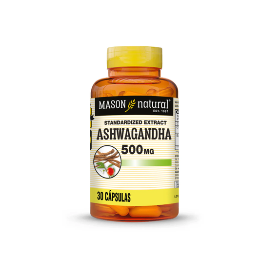 ASHWAGANDHA 500 MG (30 CAP) MASON