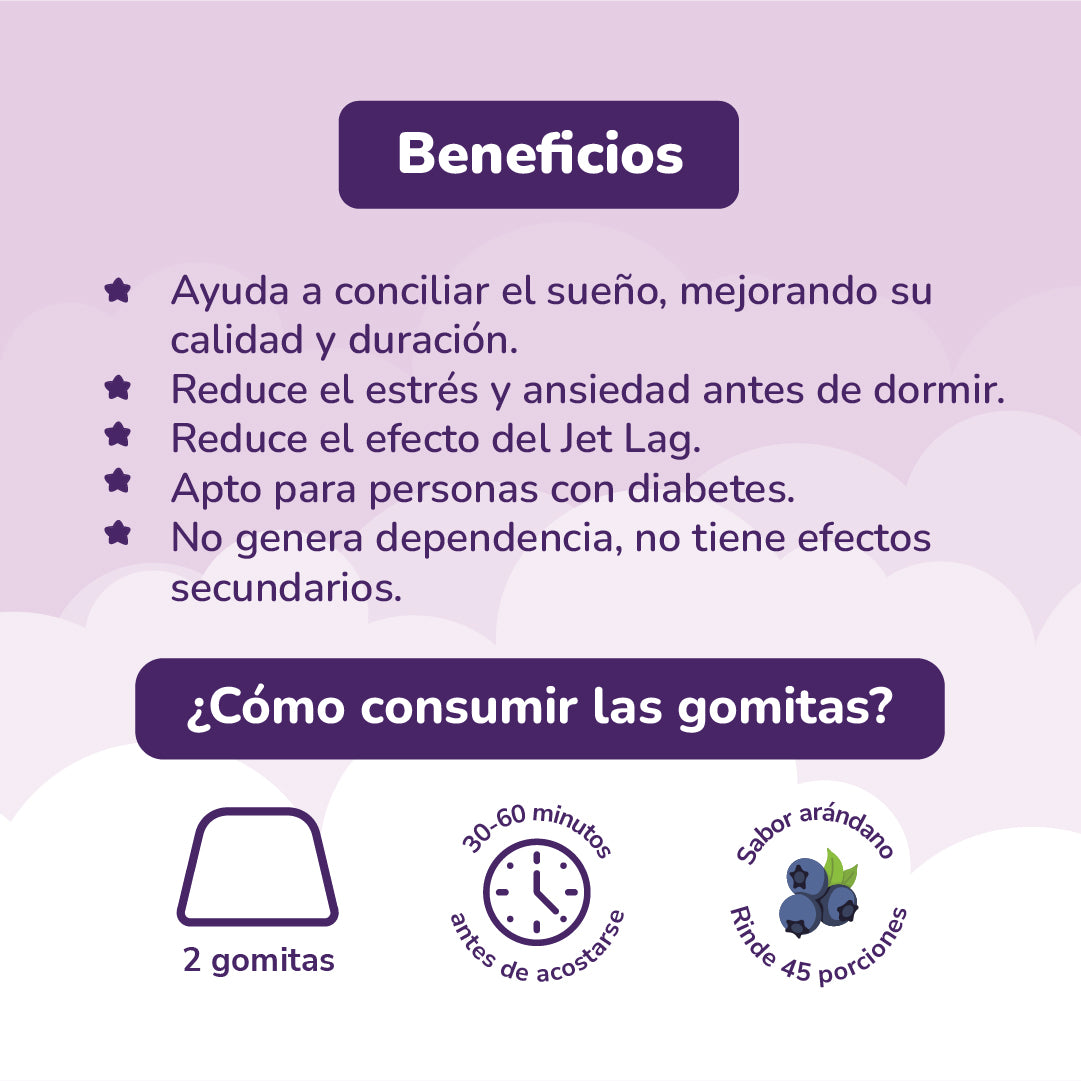 ADULTS SLEEP 90G GUMMIX