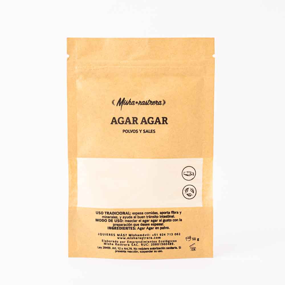 AGAR AGAR 50G - MISHA RASTRERA
