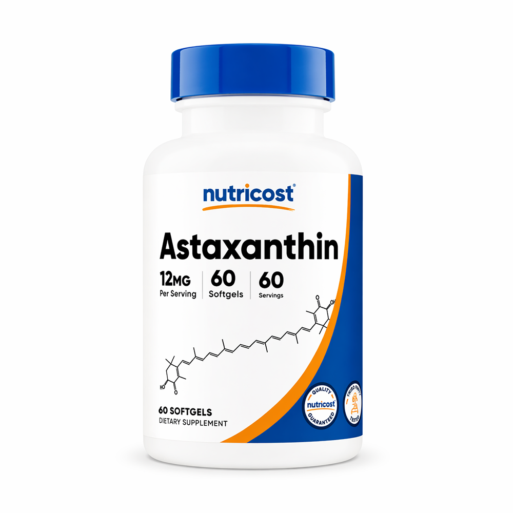 ASTAXANTHIN 12 Mg NUTRICOST