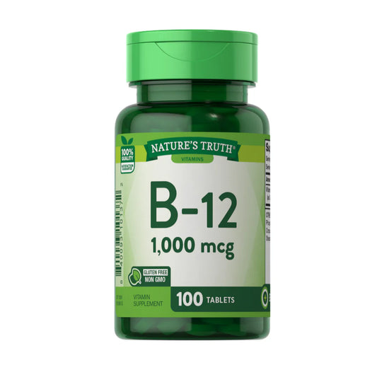 B12 1000 MCG 100 TABS NATURES TRUTH