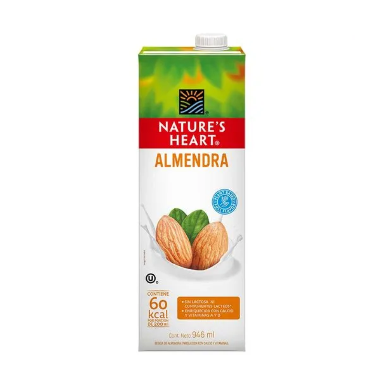 BEBIDA DE ALMENDRAS NATURAL'S HEARTS