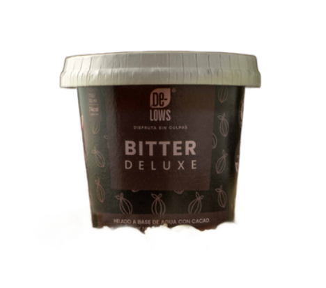 HELADO SIN AZÚCAR VEGANO BITTER DELUXE 110ML DE-LOWS
