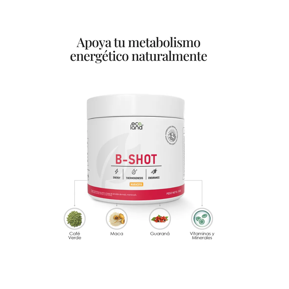 B-SHOT SABOR MARACUYA - ECOLAND 150G