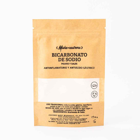 BICARBONATO DE SODIO 90G - MISHA RASTRERA