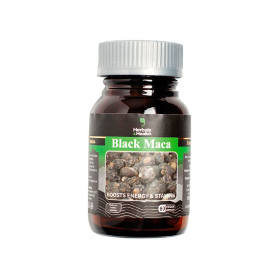 BLACK MACA 60 CAPS - HERBALS & HEALTH