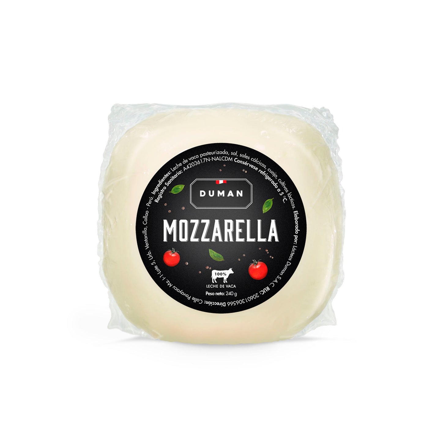 QUESO MOZARELLA - DUMAN
