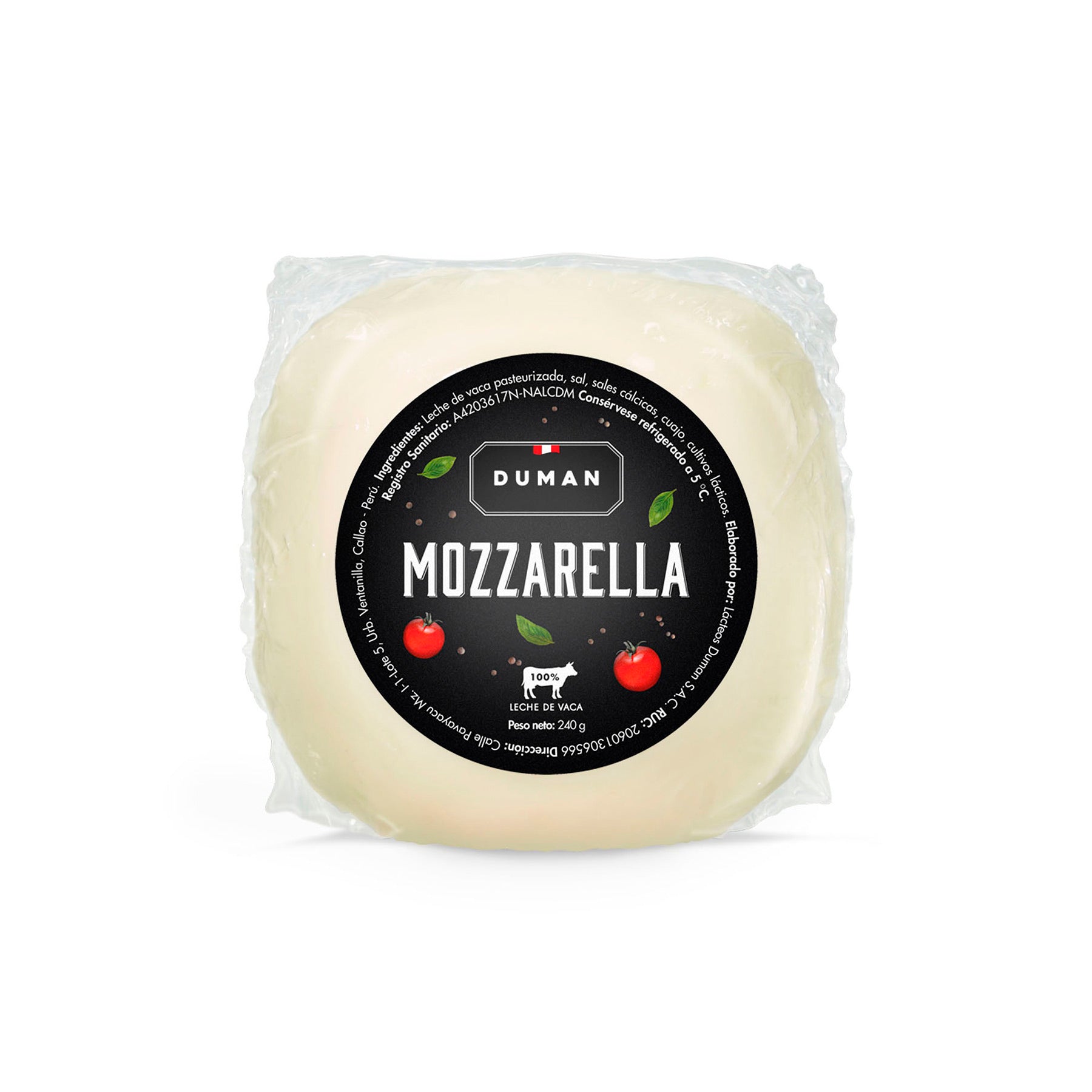 QUESO MOZARELLA - DUMAN