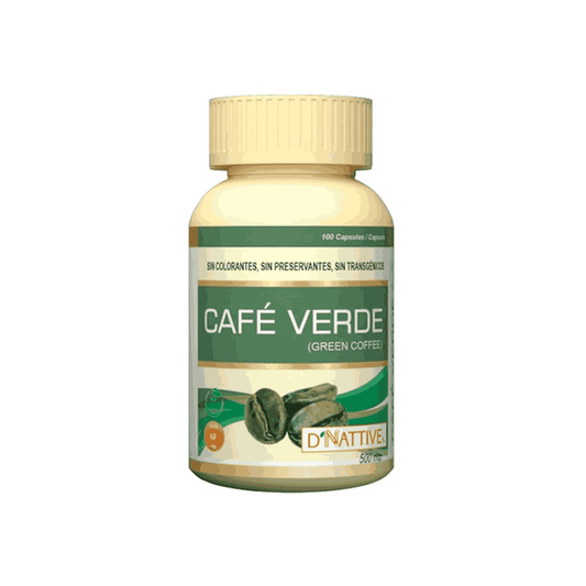 CAFE VERDE - D´NATIVE 100 CAPSULAS