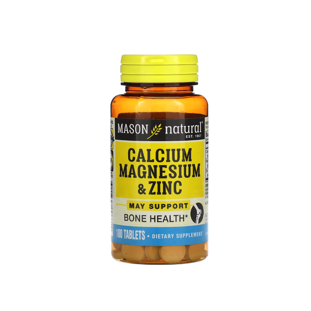 CALCIUM MAGNESIUM & ZINC MASON NATURAL