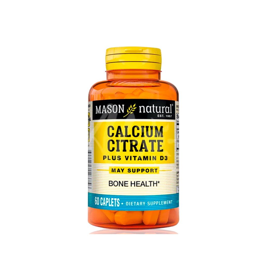 CALCIUM CITRATE WITH VITAMIN D3 MASON NATURAL