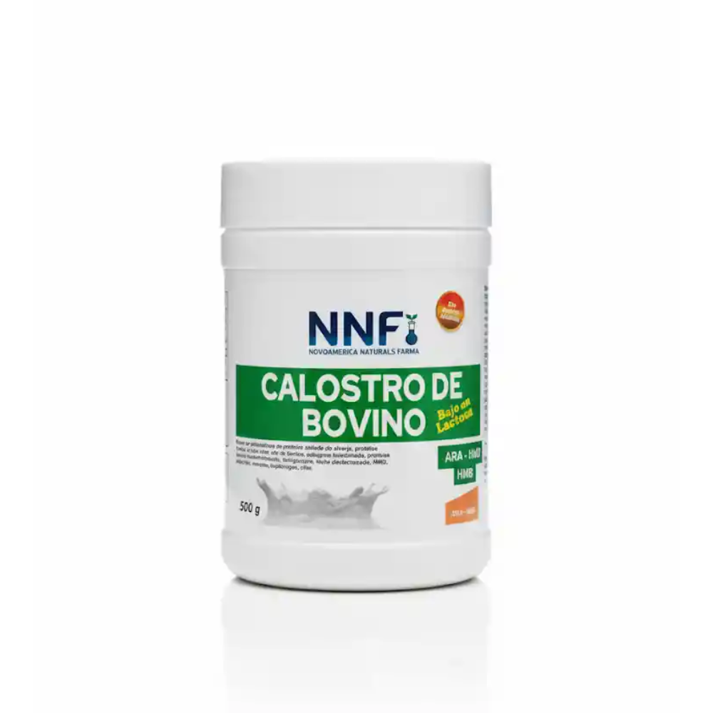 CALOSTRO DE BOVINO S/L VAINILLA POLVO POTE 500GR.-NNF