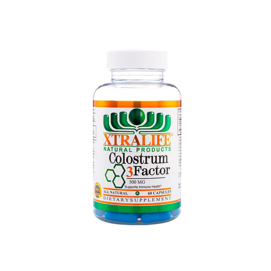 COLOSTRUM 3 FACTOR  500MG 60 CAP - XTRALIFE