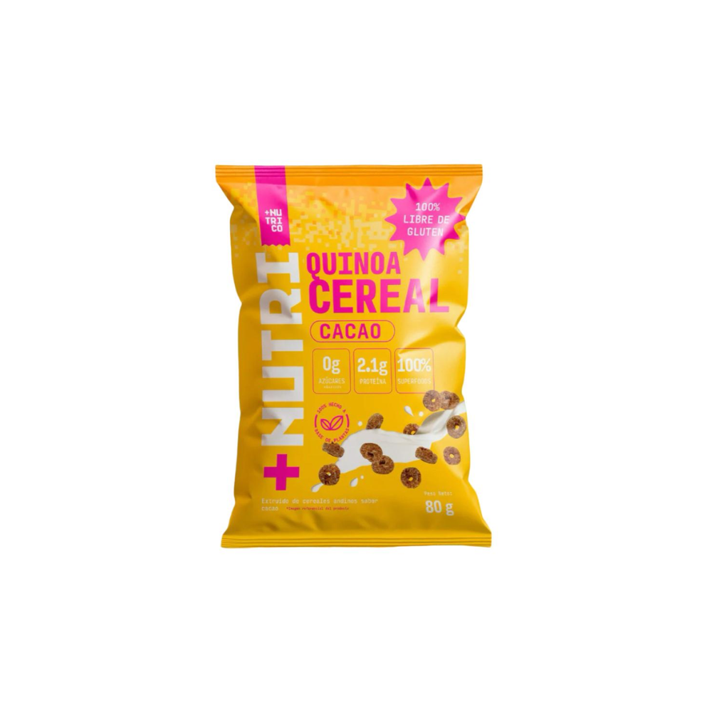 Cereal Cacao 80g -NUTRI CO