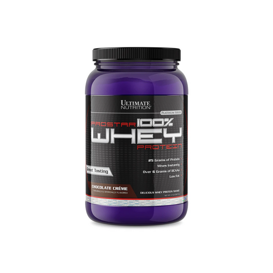 PROSTAR 100% WHEY PROTEIN 2 LB CHOCOLATE CREME - ULTIMATE NUTRITION