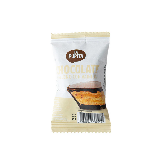 CHOCOLATE RELLENO CON VAINILLA - LA PURITA