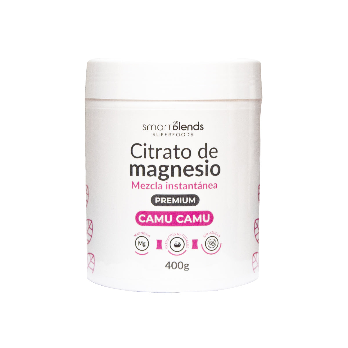 CITRATO DE MAGNESIO PREMIUM CAMU CAMU 400 GR - SMART BLENDS