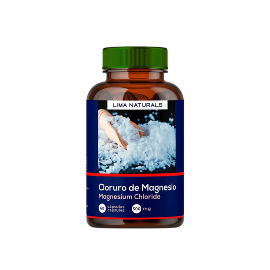 CLORURO DE MAGNESIO 60 CAP -  LIMA NATURALS